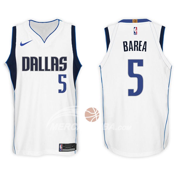 Maglia NBA Dallas Mavericks J.j. Barea 2017-18 Bianco